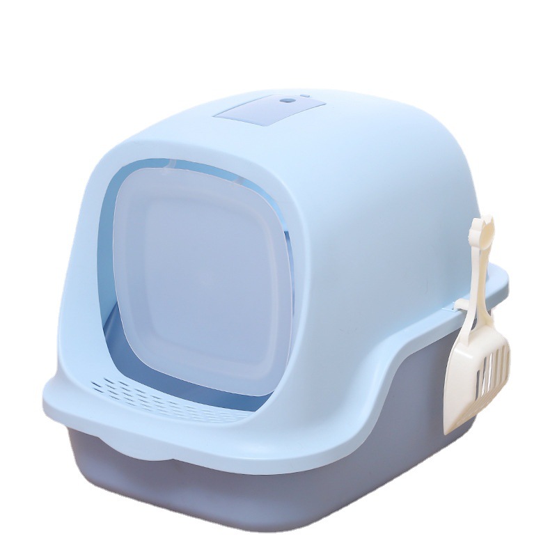Luxury large enclosed portable automatic cat litter toilet furniture auto smart intelligent self cleaning cat litter box