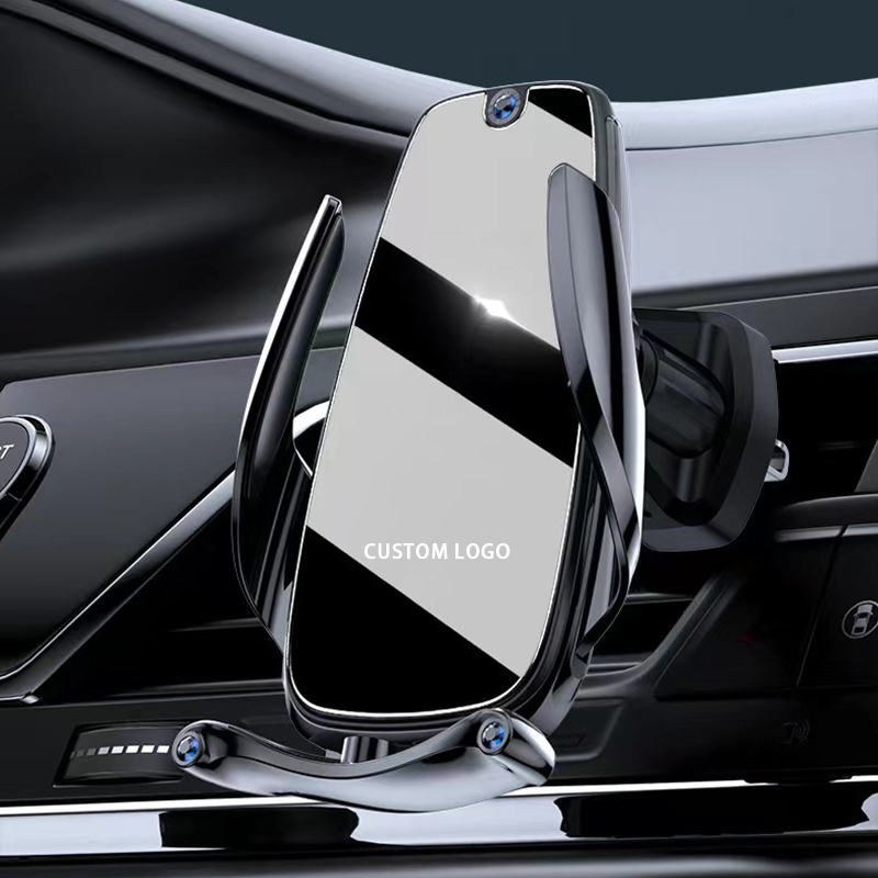 New Arrived 15 Вт Auto Sensor 3 In 1 Wireless Charger Universal Air Vent Automatic Strong Magnetic Mobil Phone Holder для Car