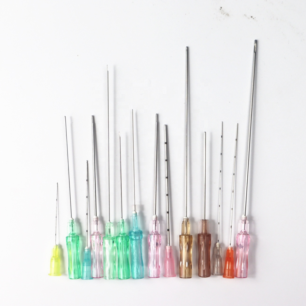 Best selling 21g 23g 25g 27g beauty blunt tip micro cannula suture needle