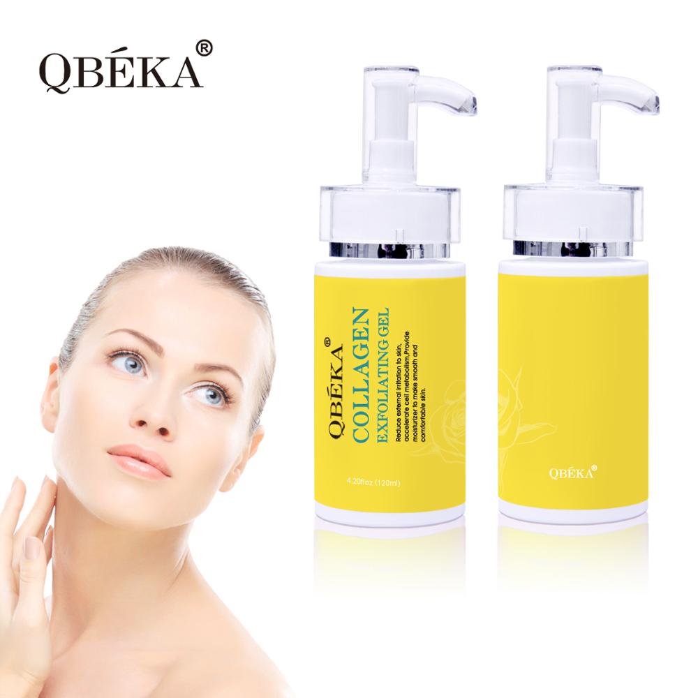 QBEKA коллагена Отшелушивающий гель-скраб для тела глубокое очищение