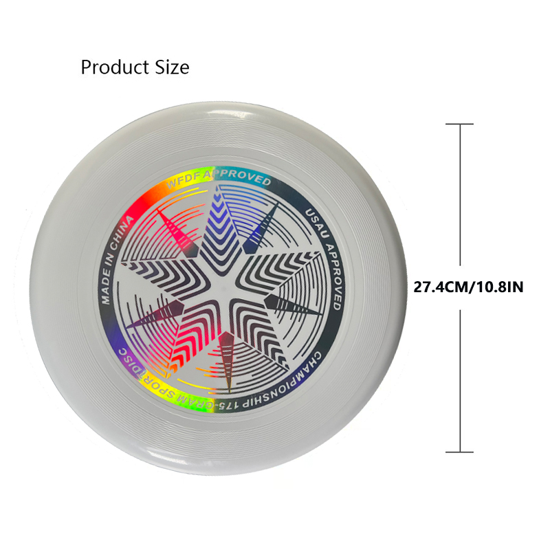 Custom logo Ultimate Frisbee competition 175g Flying Disc