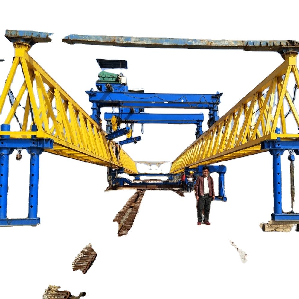 300t Bridge Girder Launcher Crane Cursed Bridge Construction Crane for sale