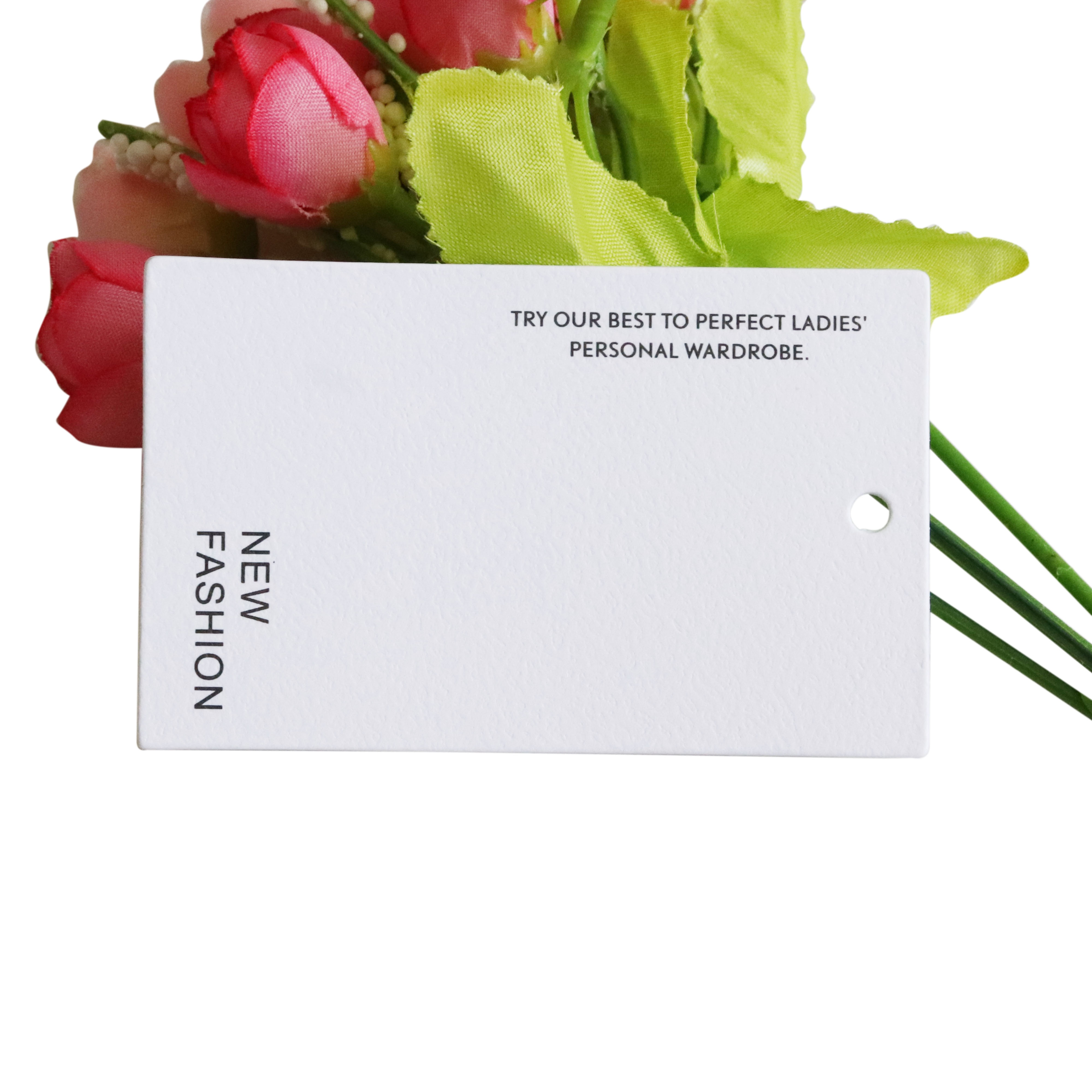 cheap recycled custom white paper hang tag custom printed tags labels for clothing