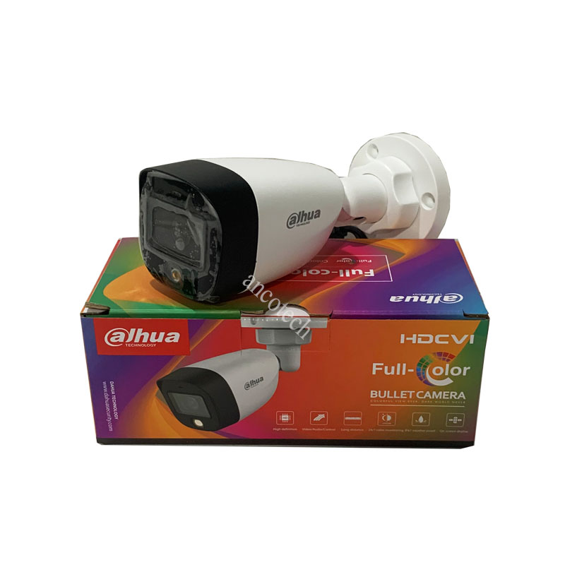 Сетевой видеорегистратор Dahua HAC-HFW1239C-A-LED 2MP полноцветная HDCVI пулевая камера