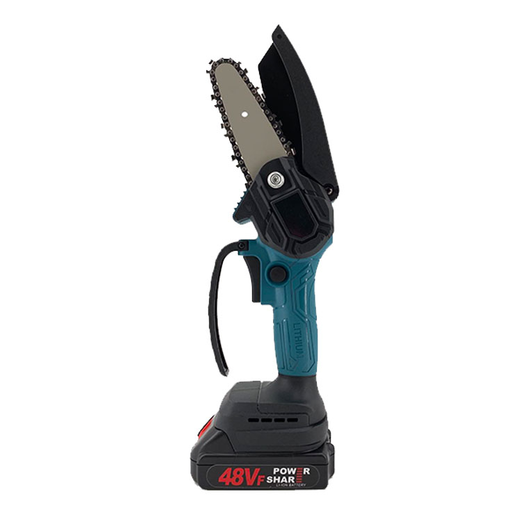 Mini Chain Saw One-Hand Woodworking Lithium Battery Pruning Chainsaw Wood Cutter Cordless Garden Rechargeable Tool