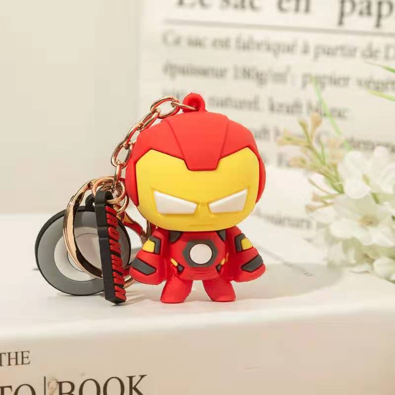 В наличии 3D мини фильм ПВХ поп герой Marvel фигурки супергерой брелок