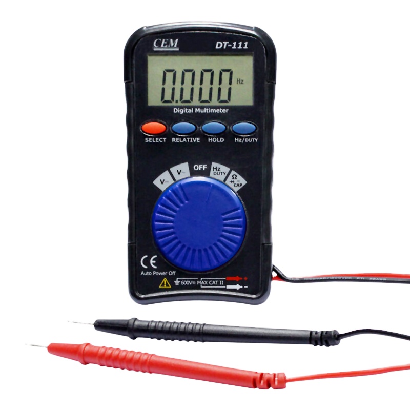 Dt-111 Multimeter Pocket pocket automatic range multimeter