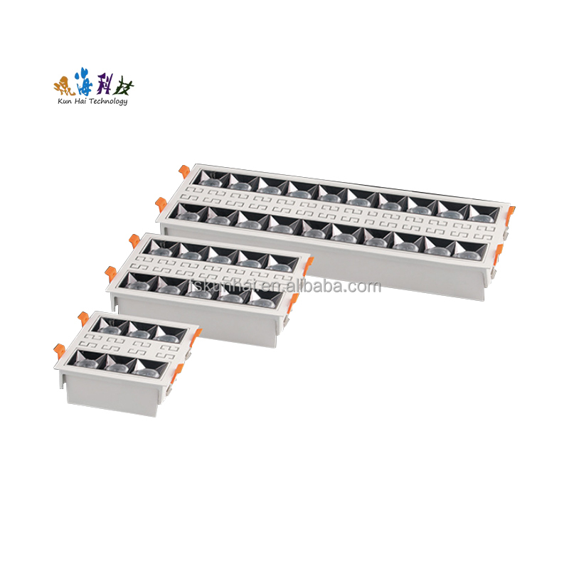 LED embedded line lights Adjustable line lamp Strip lamps for commercial lighting KH-JNS-XTD-3C--10C