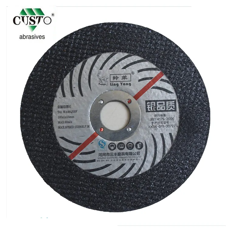 Japanese Quality EN12413 MPA Certificates 230mm cast iron cutting discs 9inch cut-off wheel