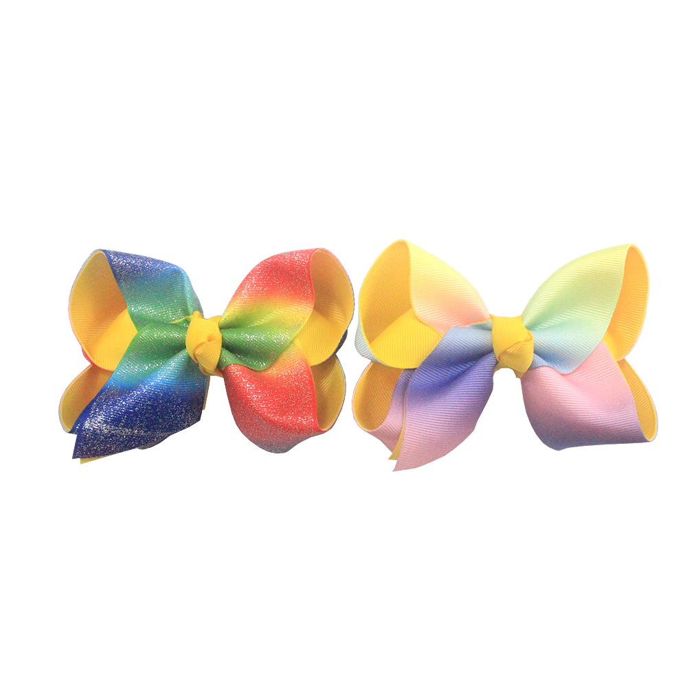 New Arrival Red Flower Princess Fancy Girls Bow Hair Clip