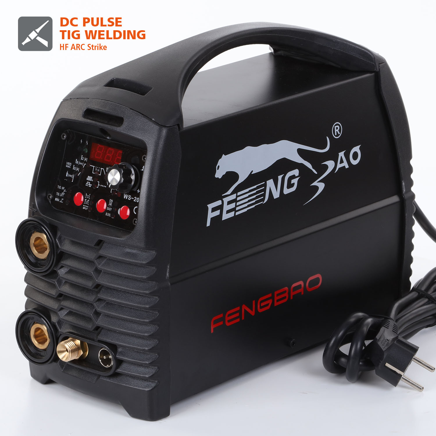 Decapower DC однофазный TIG импульсный многометаллический 200AMP TIG сварочный аппарат с 220В
