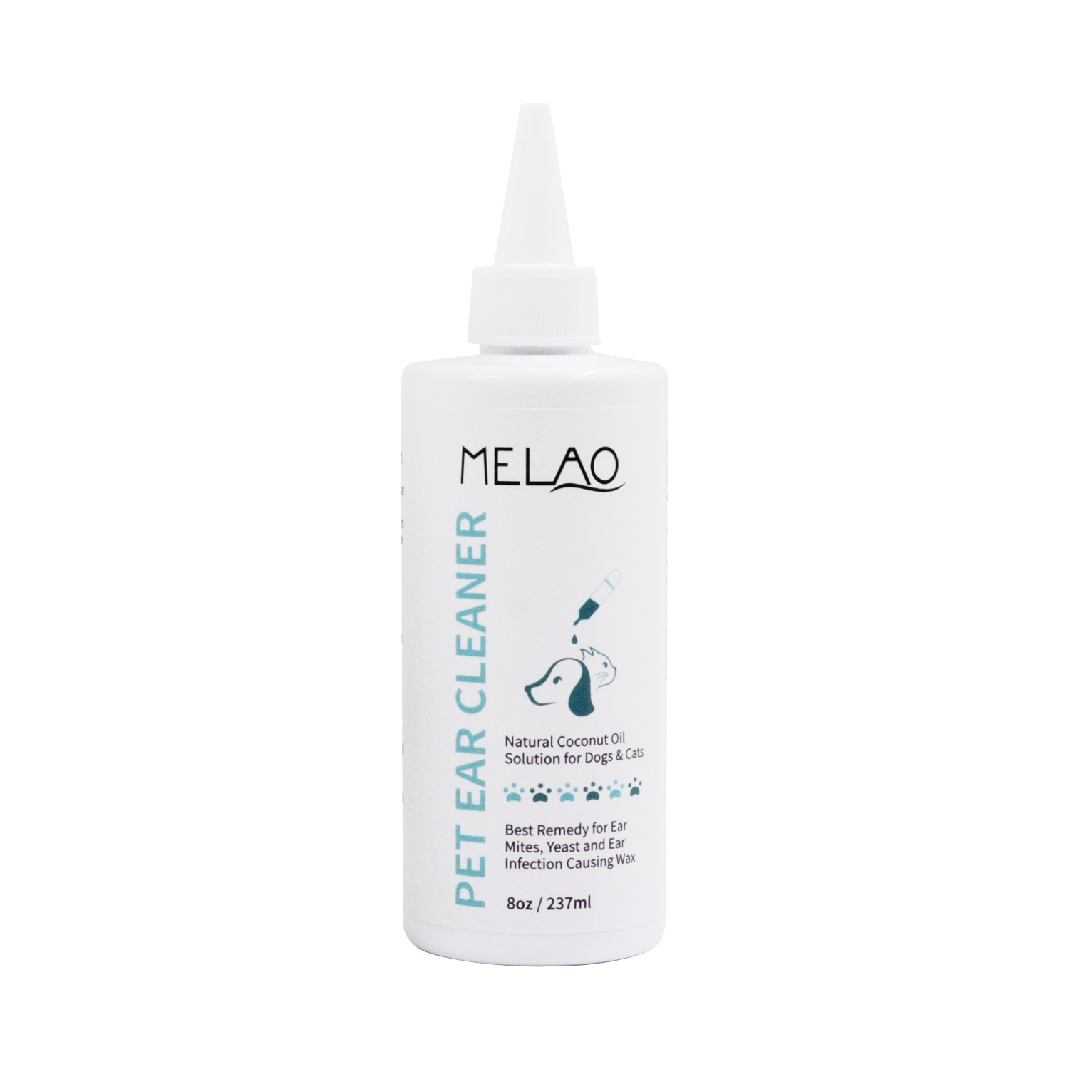 MELAO bulk wholesale pet ear cleaner Ear Cleaning Solution Safe Ear Canal Earwax Cleaner