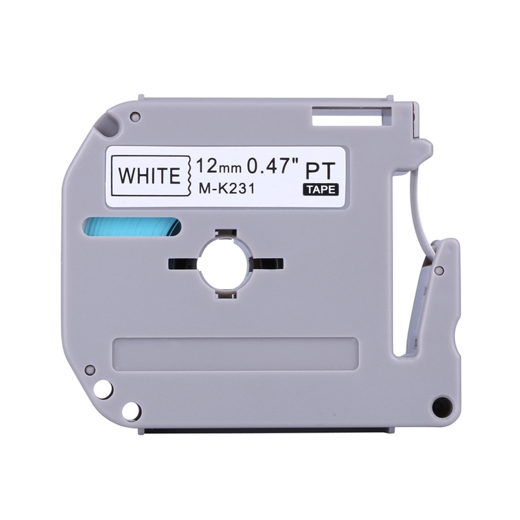 Совместимость mk MK231 M231 M-K231 MK-231 12 мм Полный ярлык для P Touch PT-85 PT-75 PT-BB4 PT-55
