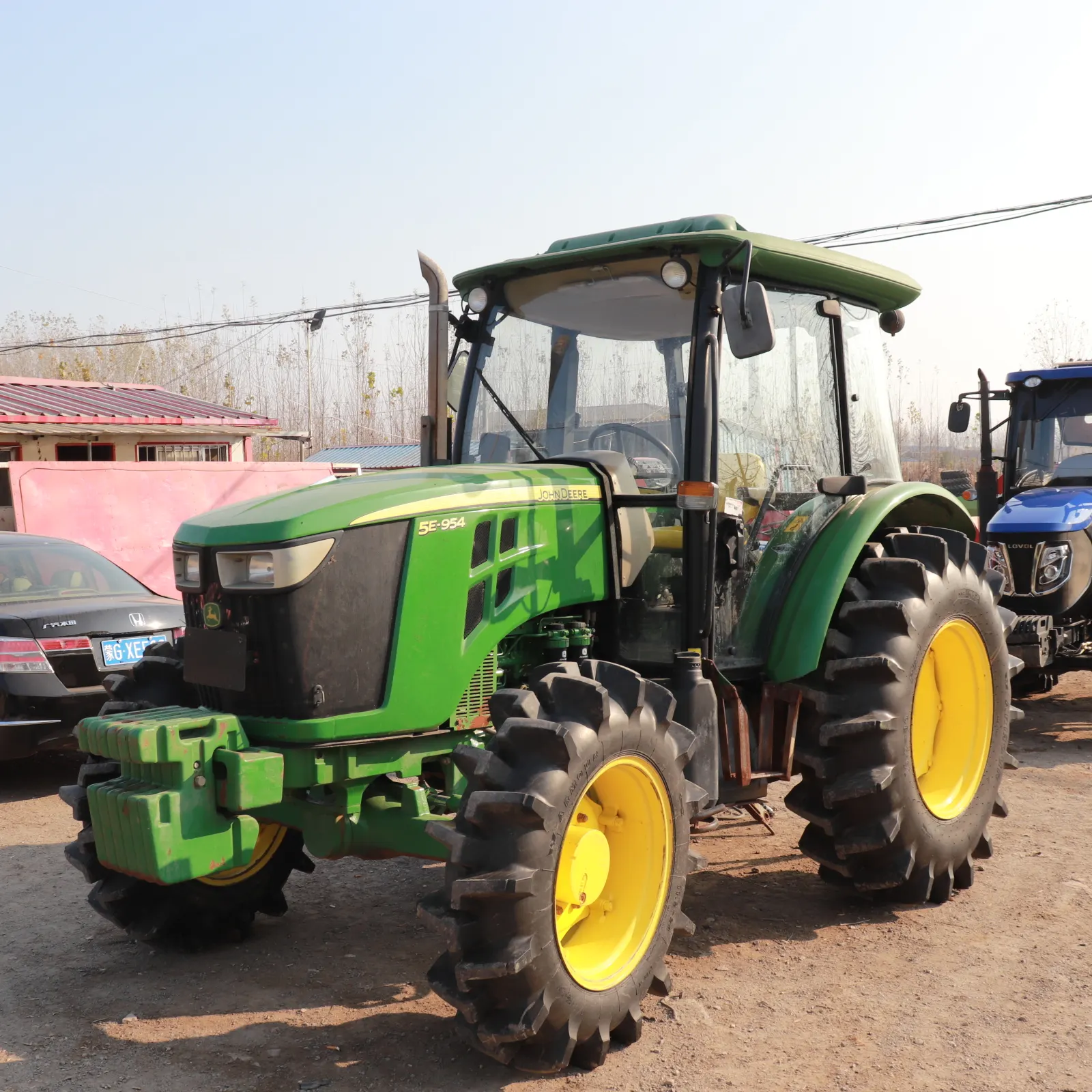 John Dere farm tractor big power tractor for garden and farmland