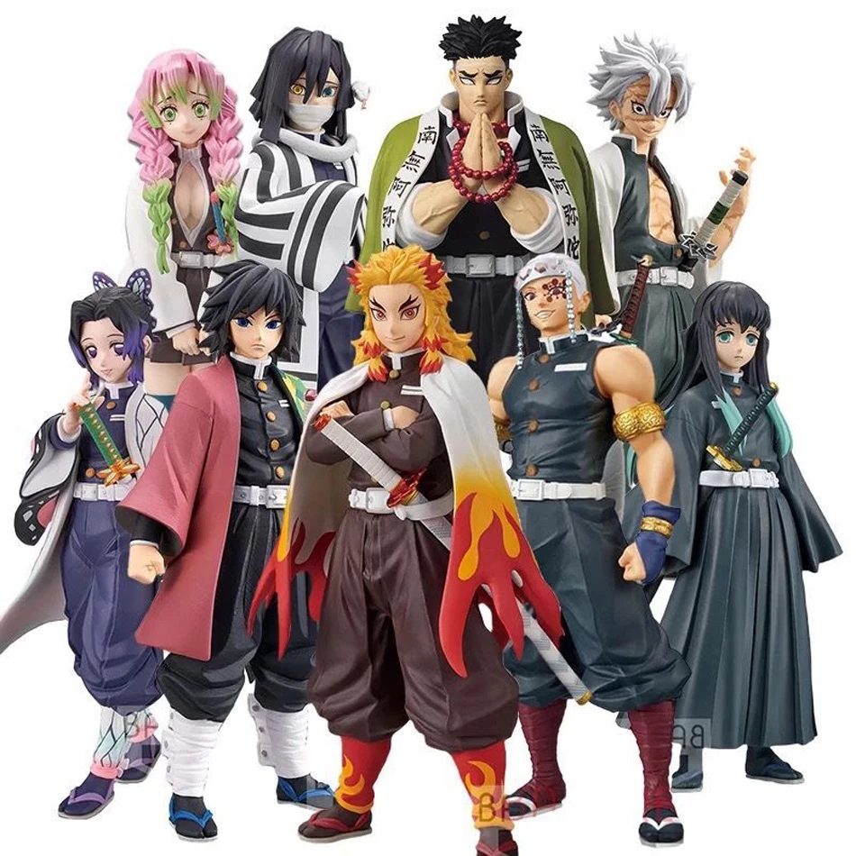 15 видов стилей демон убийца kimetsu без Yaiba tanjiro милые трусы с рисунками для детей, детские коллекционные ПВХ kimetsu без Yaiba фигурку аниме Рисунок