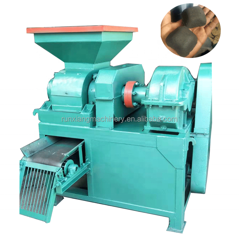 High Efficiency Energy Saving Ball Press Machine Large Capacity BBQ Charcoal Briquettes Making Equipment for Coal Production
