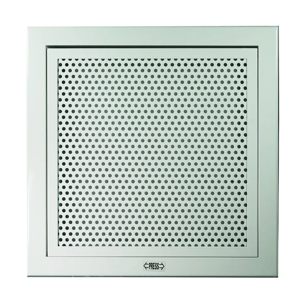 Hot sale erforated plate air diffuser with removable core