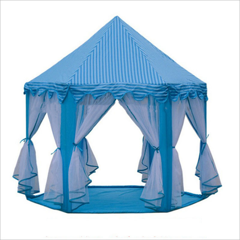 Princess Tent for Girls Indoor Outdoor Fairy Princess House Hexagon Tent Girls Pink Castle Tent Playhouse