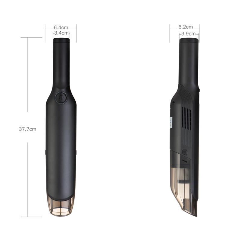 Steel Hepa 4800Pa DC12V Newest Promotion 120W Real Wet and Dry Powerful Portable Car Vacuum Cleaner