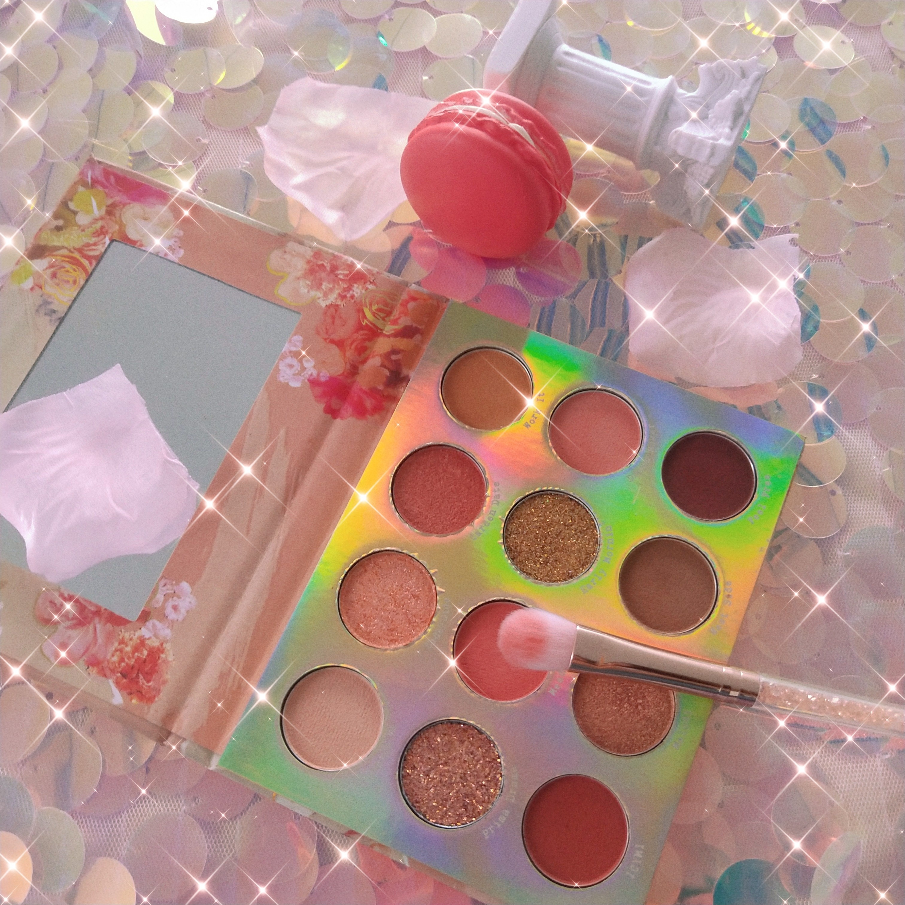 Pink 10 Professional Natural Goat Hair Makeup Brushes Foundation Powder Concealer Contour Eyes Blending Makeup Brush Set