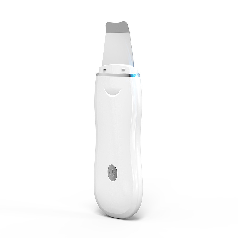 Deery Face Skin Spatula Blackhead Remover Pore Cleaner Wireless Ultrasonic Skin Scrubber