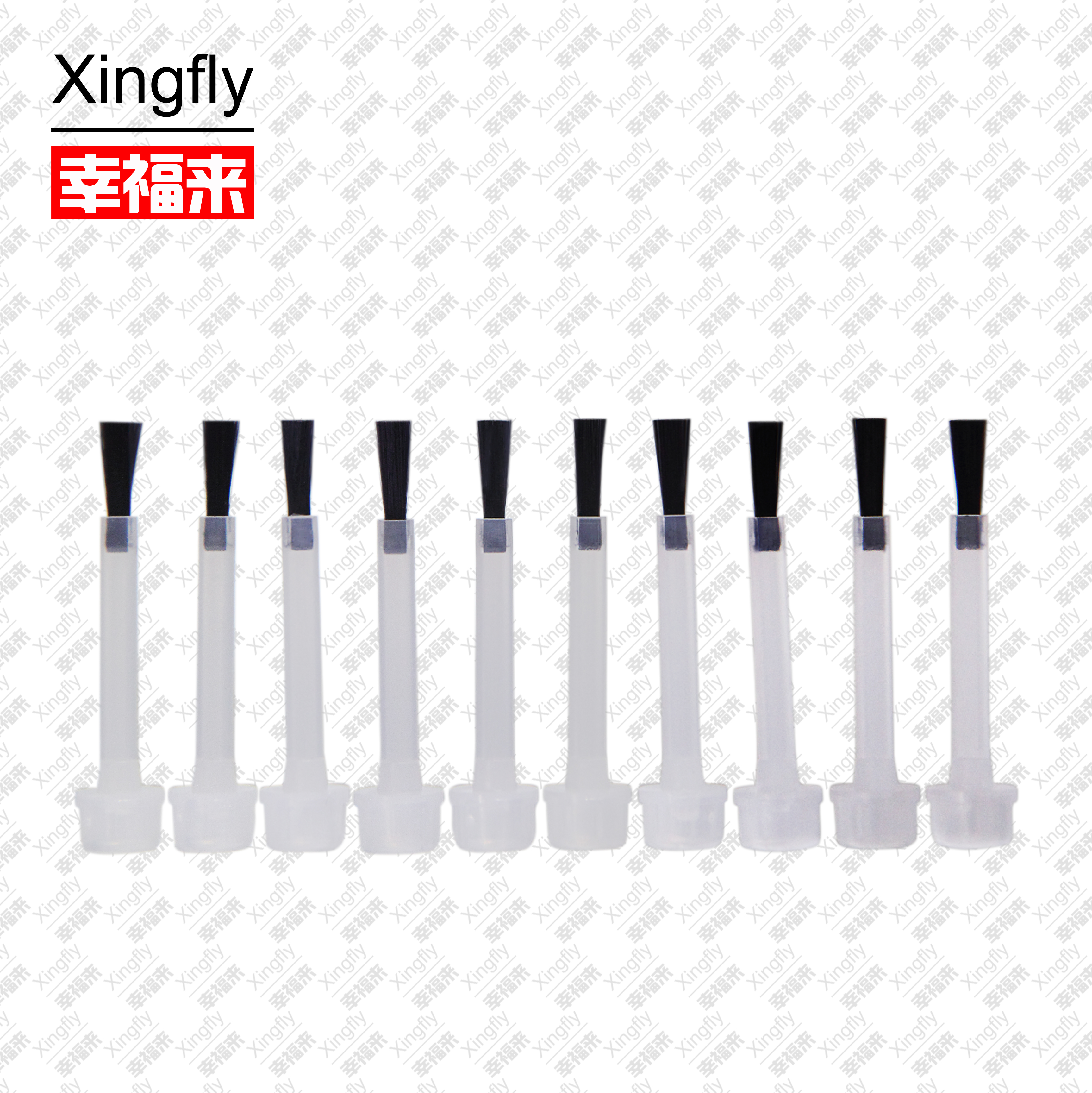 Высококачественный УФ-Гель-лак для ногтей Guangzhou Xingfly, щетка dupont белого и черного цвета
