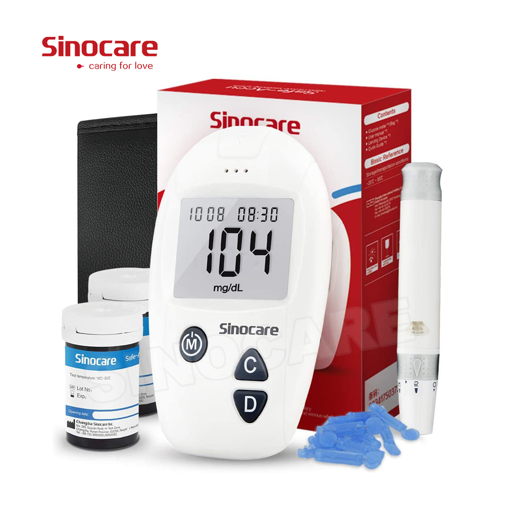 Machine To Measure Blood Glucose Diabetic Constant Blood Glucose Sugar Monitor Meter Glucose Meter With Free 100 Test Strips
