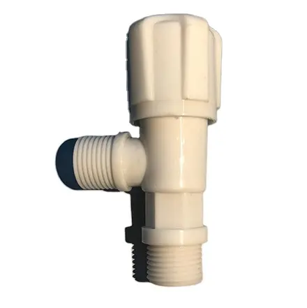 Excellent Quality Low Price Male Thread PVC CPVC Angle Valve 1/2