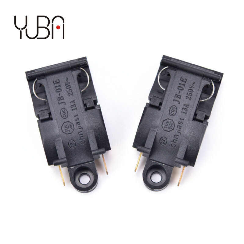 High Quality 2PCS Black 13A Switch Electric Kettle Thermostat Switch Steam Medium Kitchen Parts Accessories