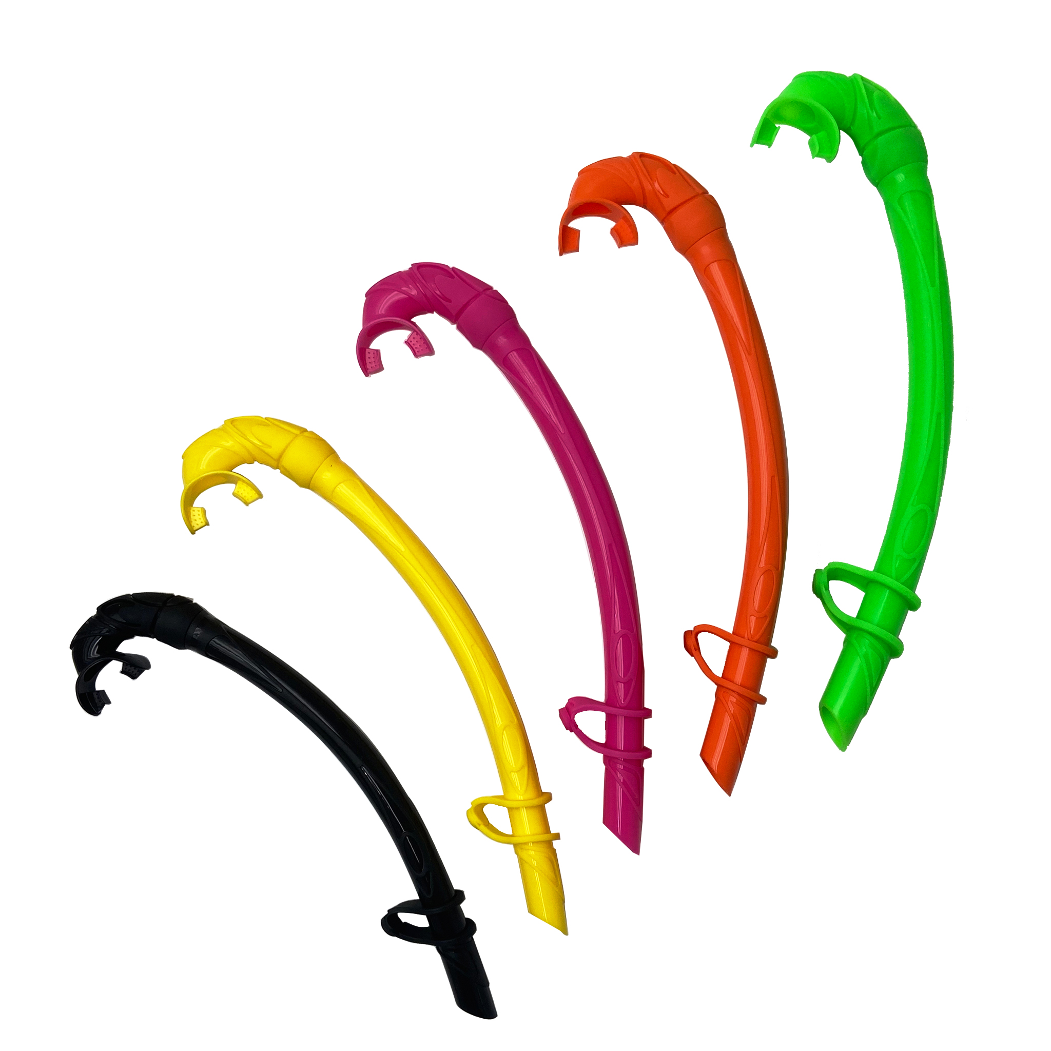 J-Shape 100% Food Grade Snorkeling Swimming Snorkel Silicone Diving equipment Freediving Snorkeling