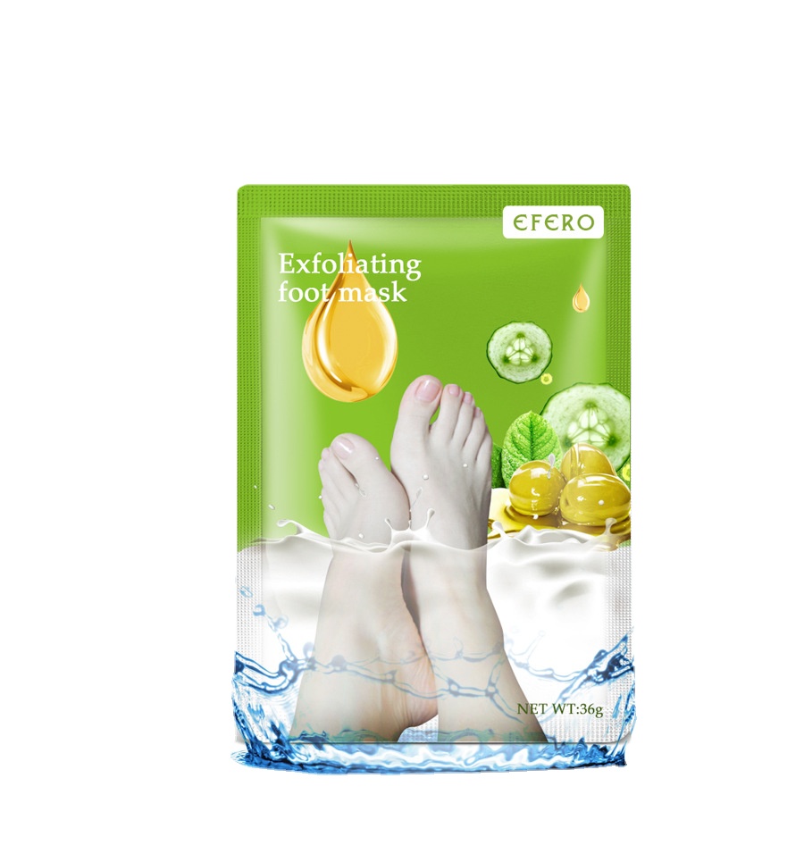 EFERO olive Exfoliating Foot Mask nourishing,deep moisturizing and smoothing Remove Dead Skin