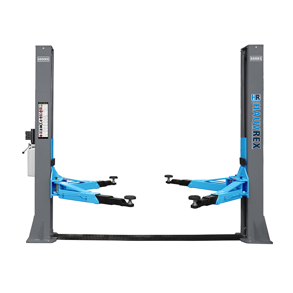 Heavy duty 5 тонн двухстоечный подъемник автомобиль лифт Подъемник с двумя боковыми ручной разблокировки симметричный 3-ступенчатый подъемными рычагами