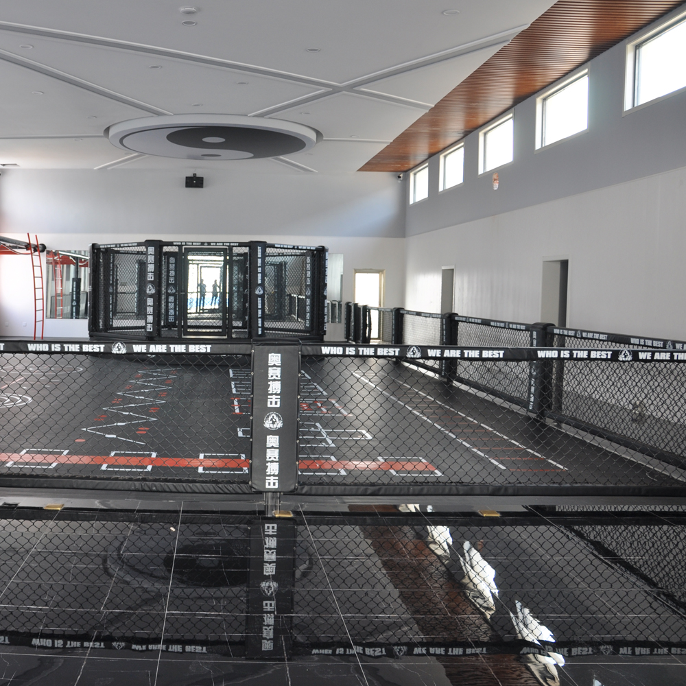 Профессиональная Выдвижная восьмиугольная клетка ufc mma 4 м * 4 м-6 м * 6 м для продажи