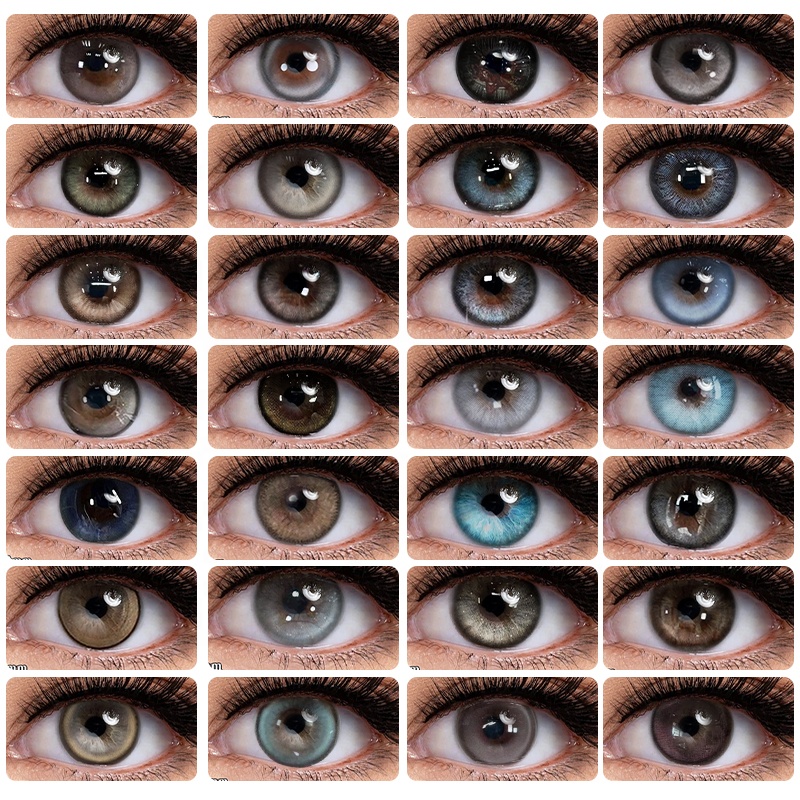YI TONG NIAN Colored Contact Lenses Factory Price Wholesale Customized Beauty Contact Lenses