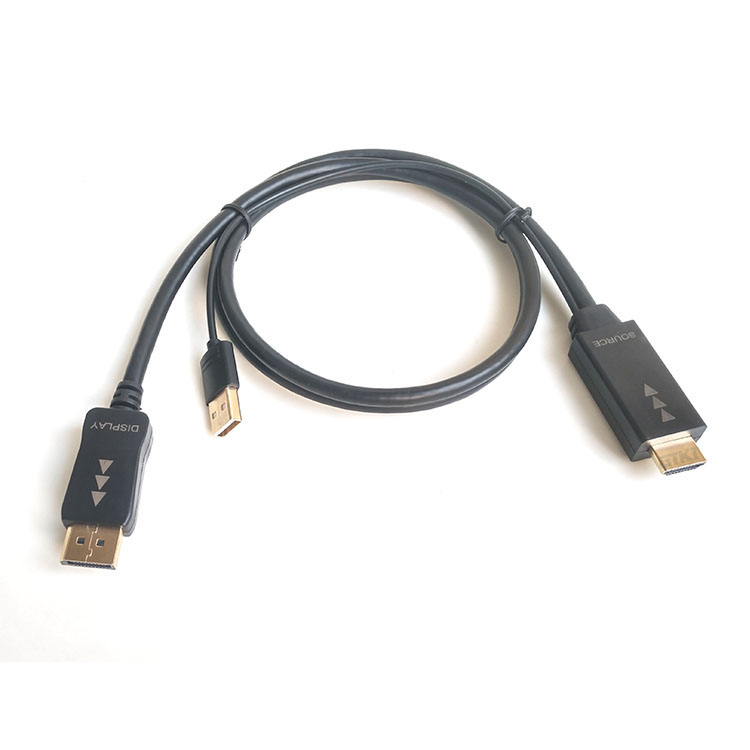 HDMI male to DP male cable 4k*2k 30hz HDMI to Displayport cable High speed HDMI to Display port cable HDMI to DP converter cab