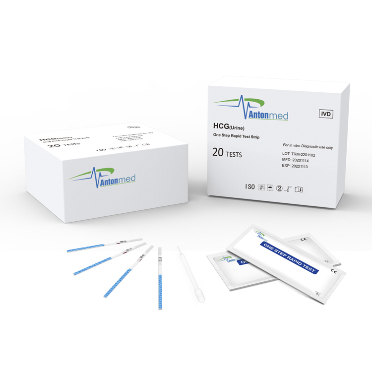 Our Own Manufacturer High Standard Delicate Urine Pregnancy Test Strip Hcg For Sale
