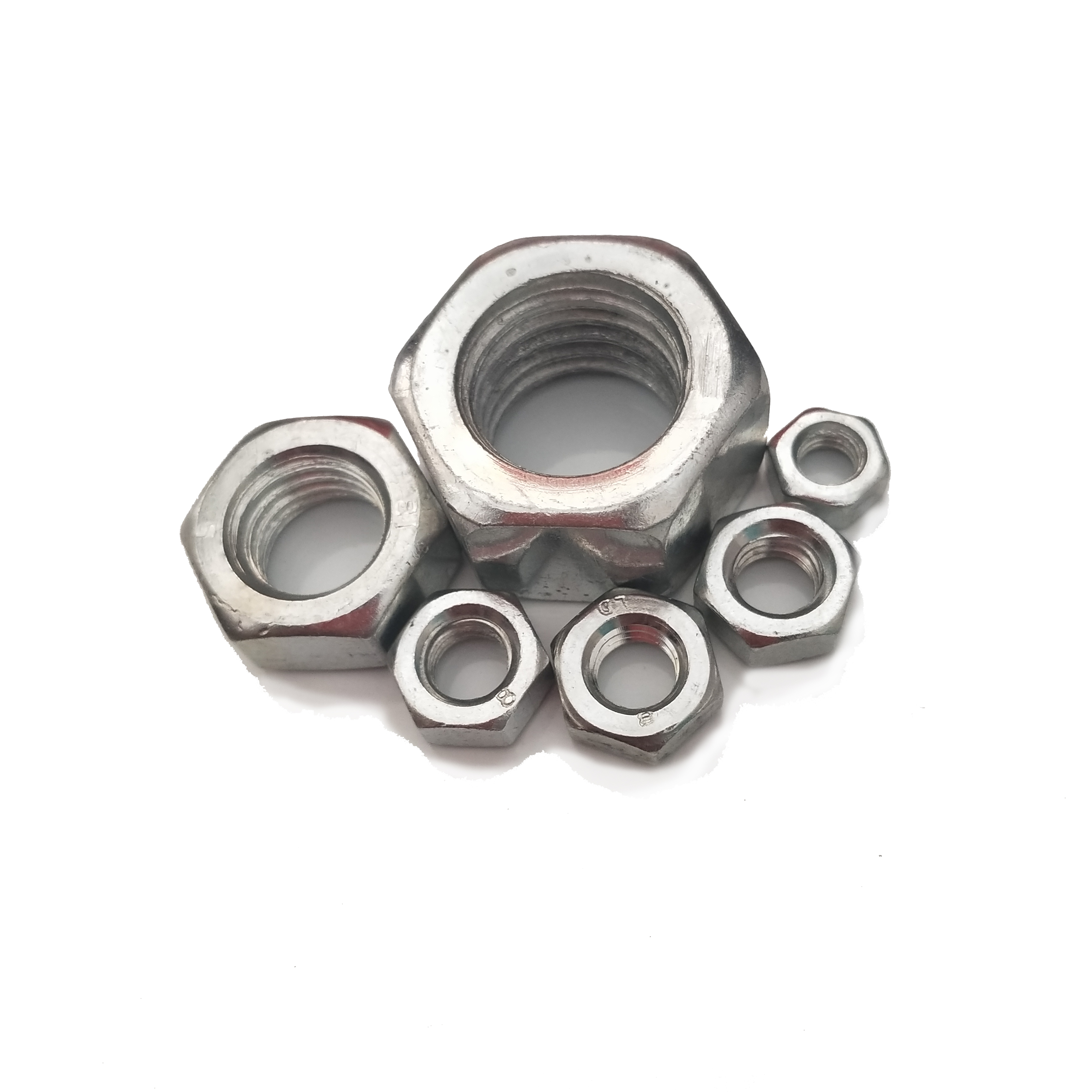 DIN934 hex nut and Stainless Steel Hex Nut with High Quality