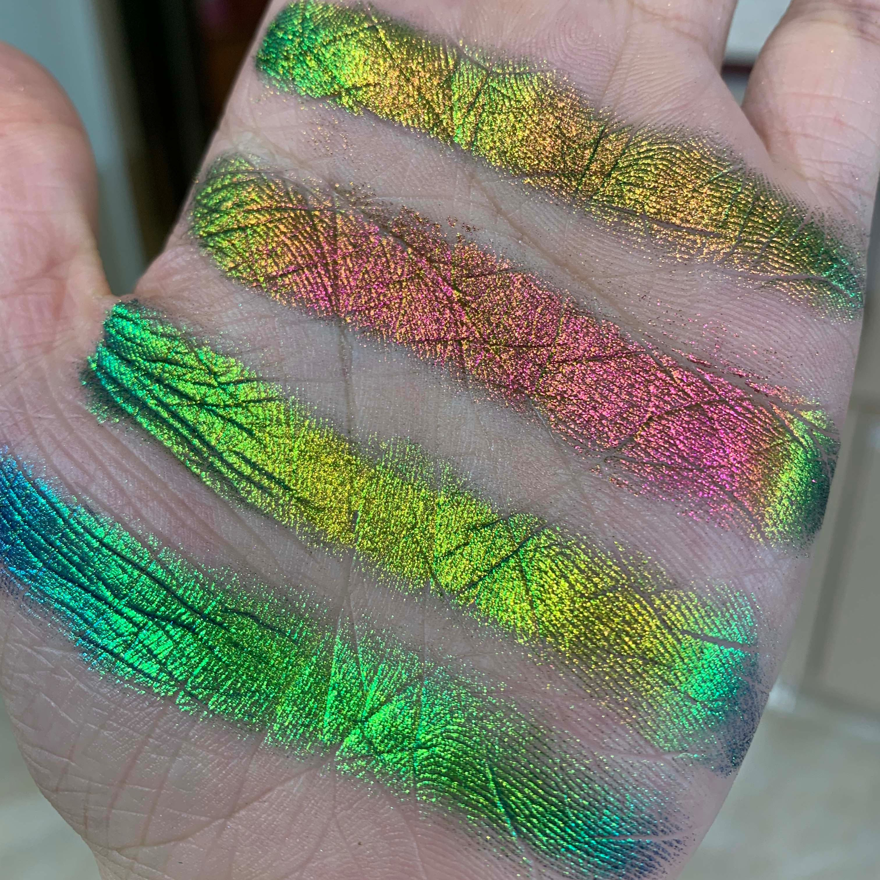 Косметический порошок из слюды, пигмент Colorshift для косметики, пигмент Хамелеон для теней