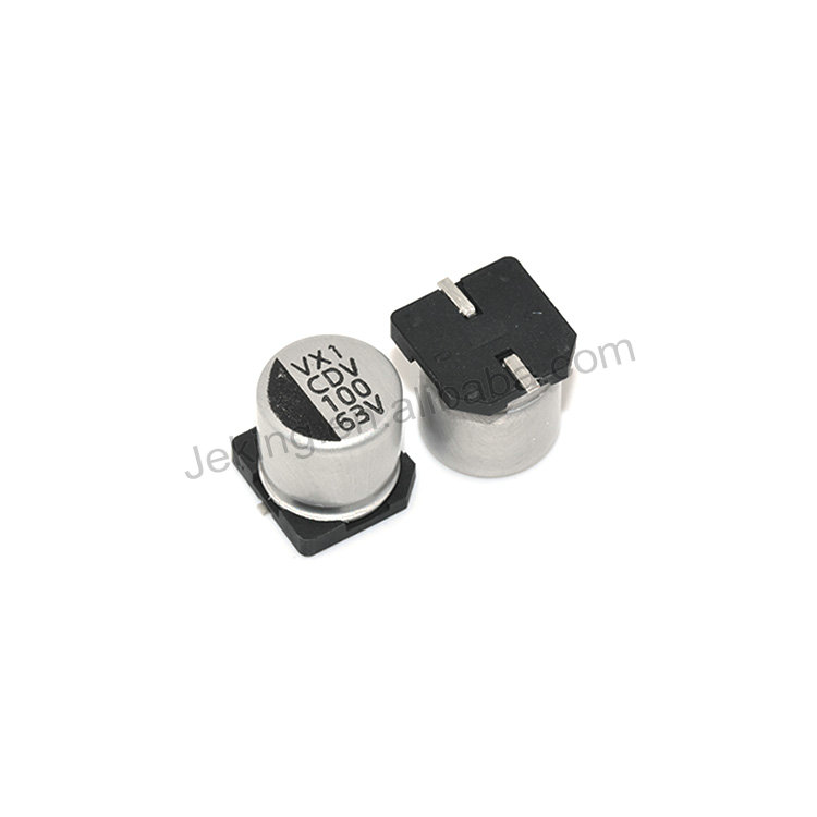 Jeking SMD чип алюминиевый электролитический конденсатор 100UF 63V