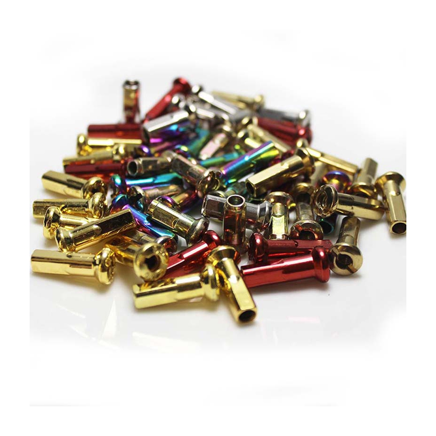 Customizable Guage 8g Designer Ring Chinese Long Wire Wheels Spokes Nipple with lock