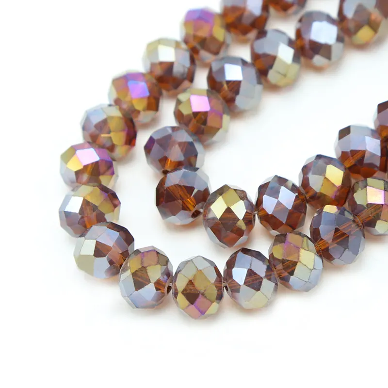 8x10mm Glass Beads Custom Jewelry Supplies for fashion diy beads jewelry making