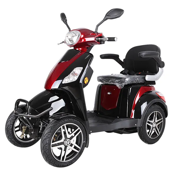 Popular 60V/500W disabled 4 wheeled electric mobility scooter with adjustable Speed