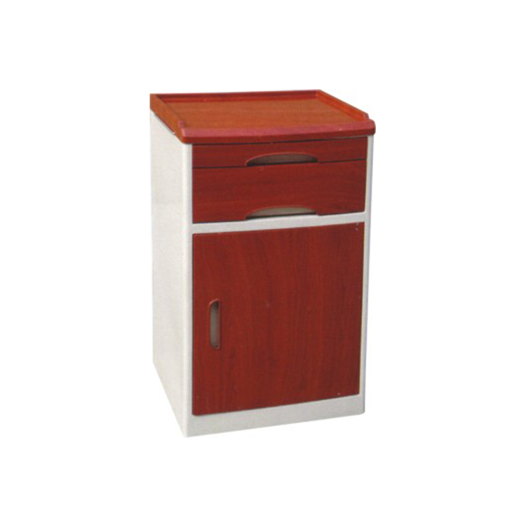 Cheap Price Medical Furniture Hospital Bed Side Table Cabinet With Drawer