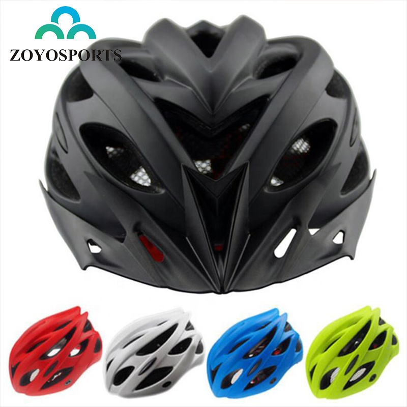 ZOYOSPORTS езда MTB шлем интегрированный Горный Дорожный велосипед безопасности шлем с задним светом
