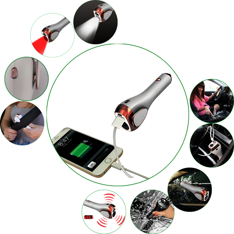 Auto Glass Window Breaker /Seat Belt Cutter Emergency Escape Tool for Women's Safety/ Child Safety Family Rescue in Vehicle