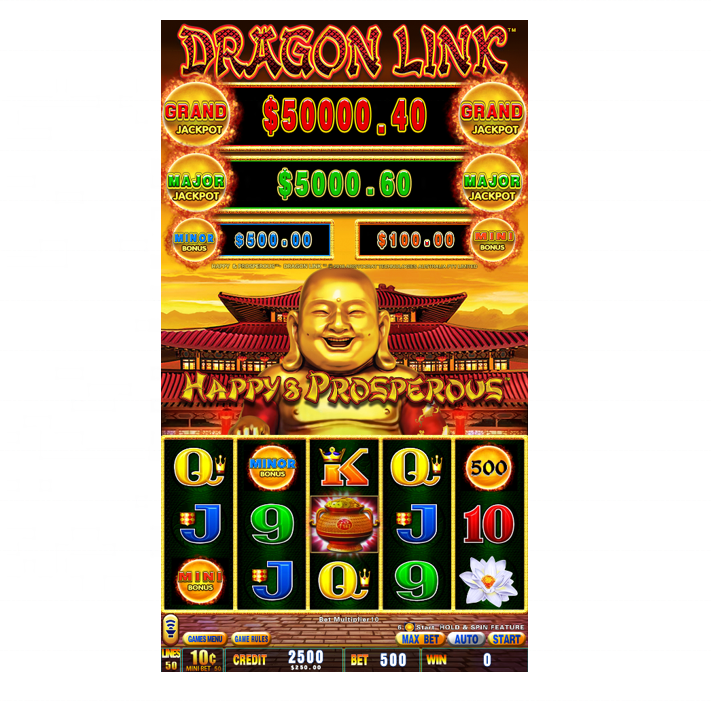 Лидер продаж, игровая доска dragon link (счастливое процветание) для казино, игровой автомат для казино с вертикальным монитором