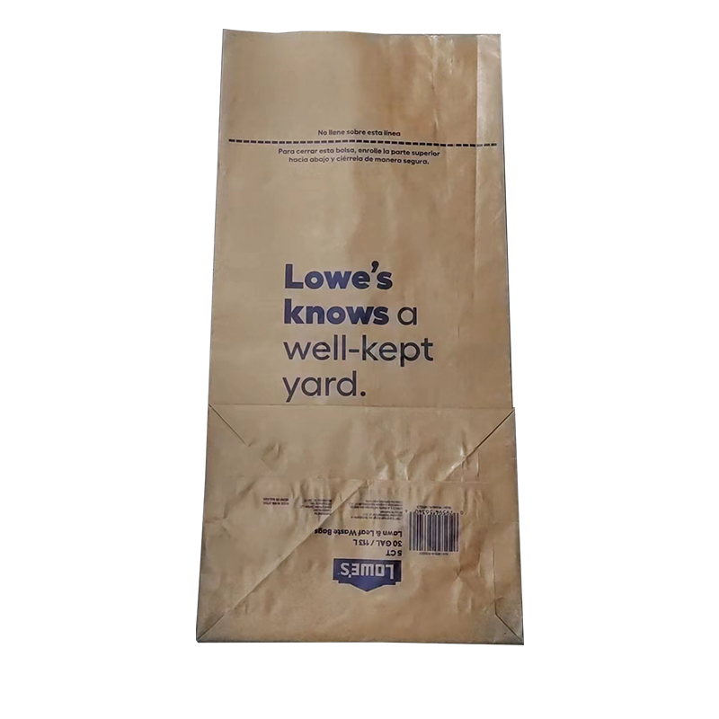Custom Logo Design Low Price Waterproof 3 Layer Kraft Paper Bag 3kg 5kg 10kg 15kg Block Packing Bags For Charcoal Coal Packaging