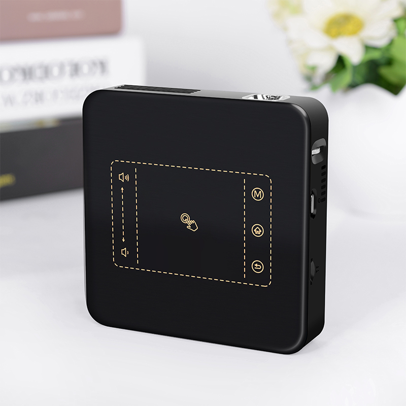 DLP серии DL-S10 мини портативный проектор 2G/16G миниатюрное коммуникационное устройство портативный проектор помещается в карман Android 7,1 встроенный тесто