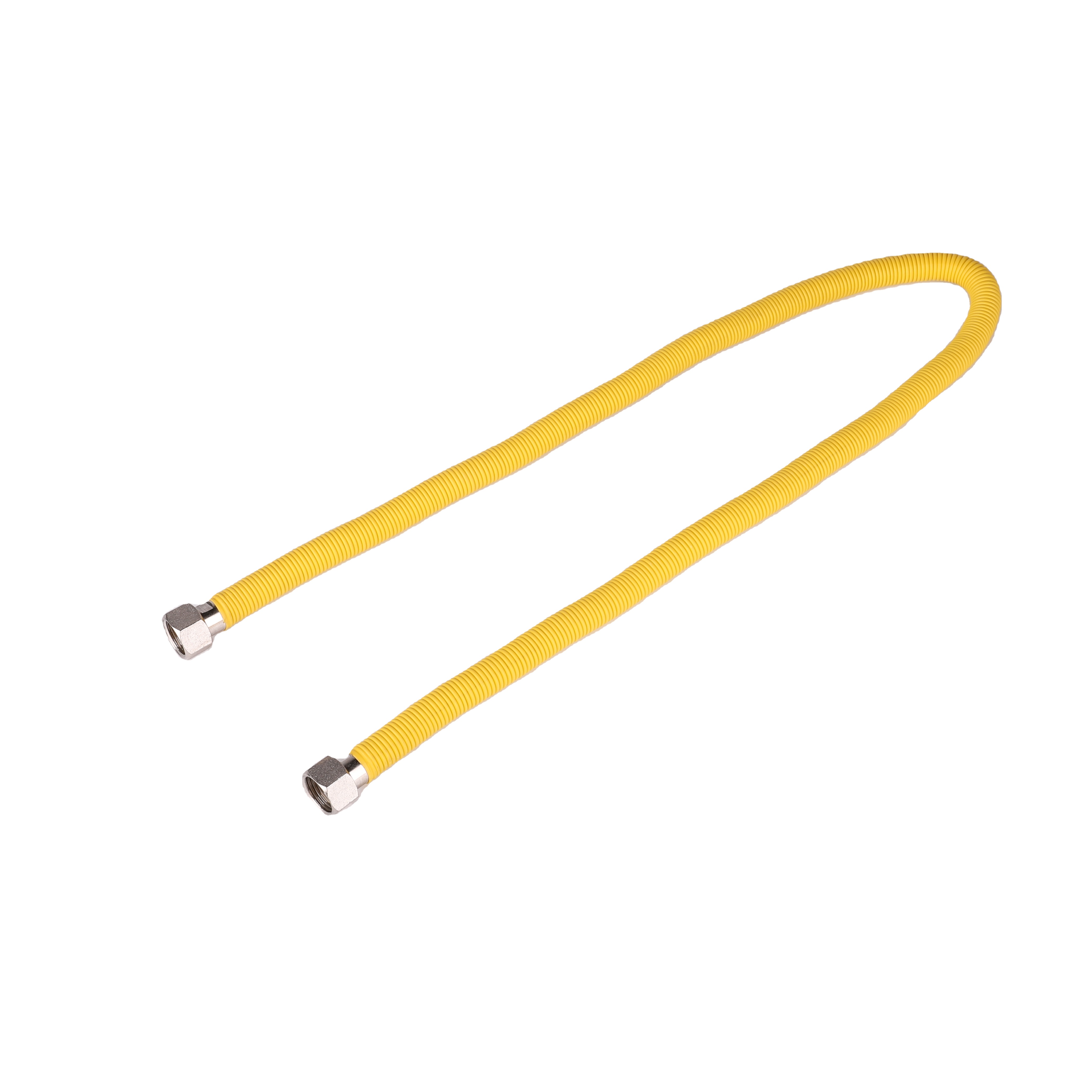 Hot Sale Eco-friendly Yellow 304/316l Corrugated Flexible Natural Gas Hose For Kitchen