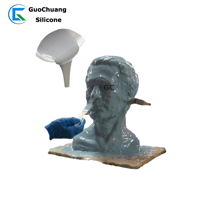 RTV2 Silicone Rubber For Brushing Sculpture Figurine Mold